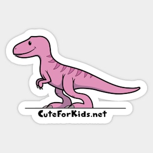 CuteForKids - Tyrannosaurus Rex - Branded Sticker